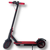Winner sky 250W motor electric scooter in black and red with sturdy frame and comfortable handle grips